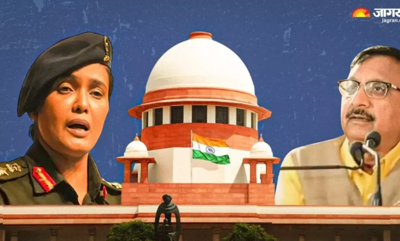 कर्नल सोफिया कुरैशी पर टिप्पणी मामले में SC में सुनवाई